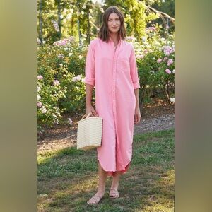 Frank & Eileen Rory denim maxi dress NWT